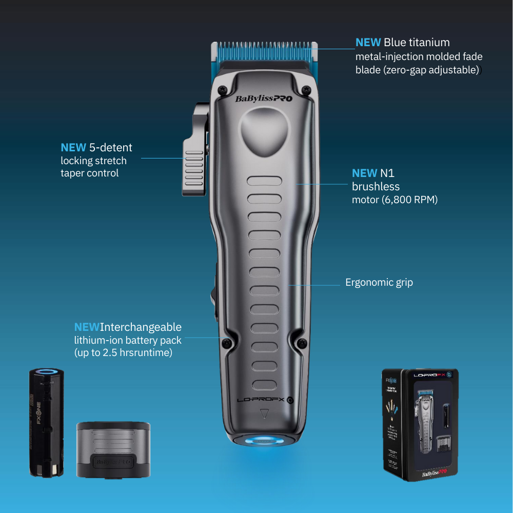 BaBylissPro LOPROFX FXONE High Performance Clipper by BabylissPro - Sustainable Living (View 3)