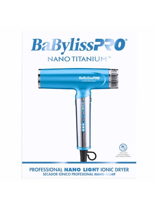 BabylissPro High Speed Nano Light Blue Hair Dryer by BabylissPro - Sustainable Living (View 7)