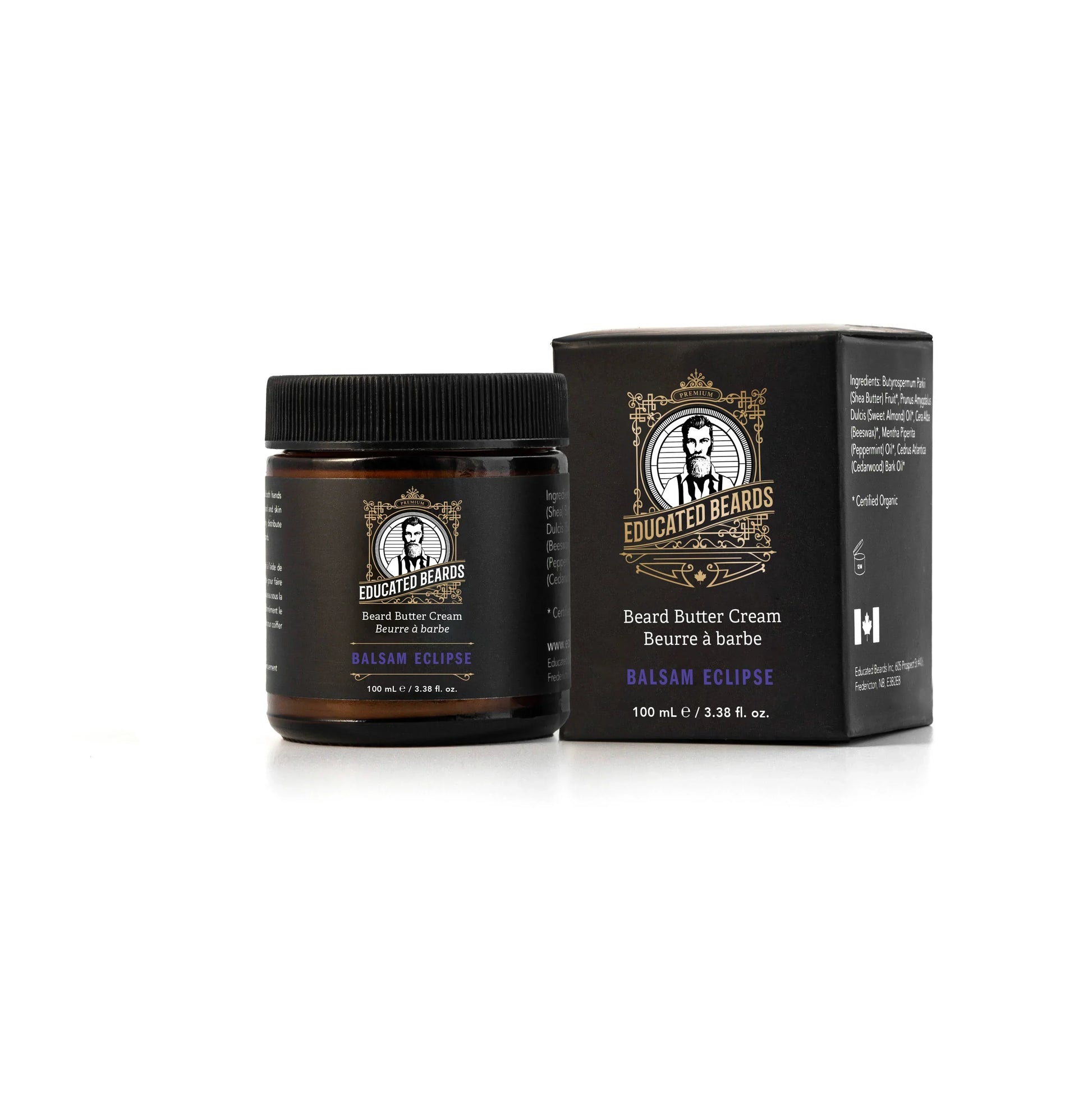 Educated Beards Balsam Eclipse Beard Butter Cream 118ml - Eco-friendly - Sama Homes