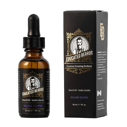 Educated Beards Organic Beard Oil - Balsam Eclipse, 30ml by Educated Beards - Sustainable Living