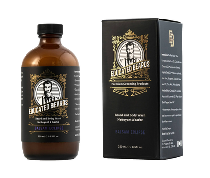 Educated Beards Purifying Beard & Body Wash - Balsam Eclipse, 250ml by Educated Beards - Sustainable Living