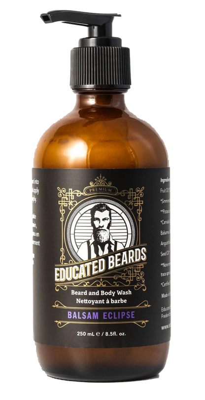 Educated Beards Purifying Beard & Body Wash - Balsam Eclipse, 250ml by Educated Beards - Sustainable Living (View 2)