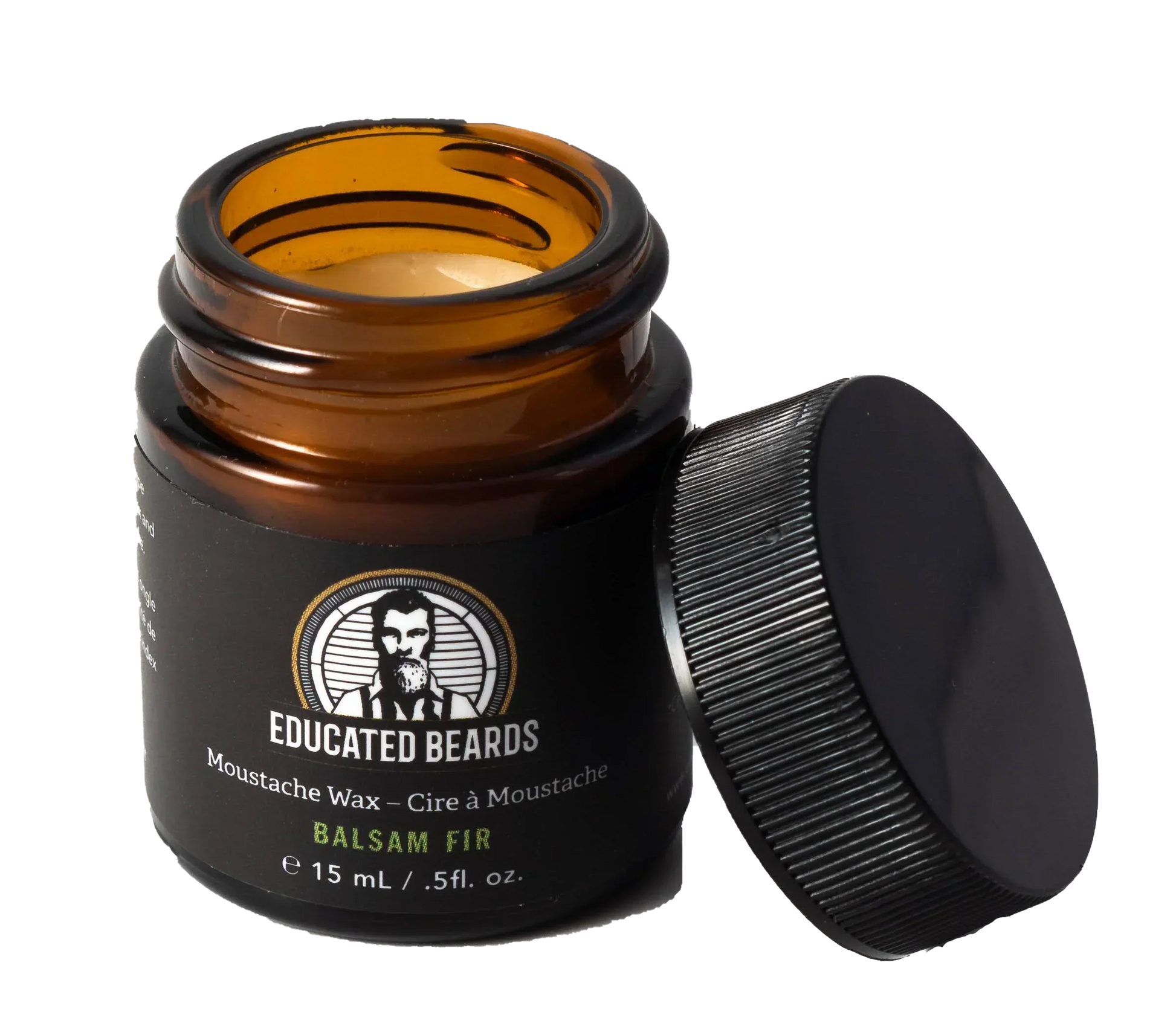 Educated Beards Balsam Fir Moustache Wax 15ml - Image 2