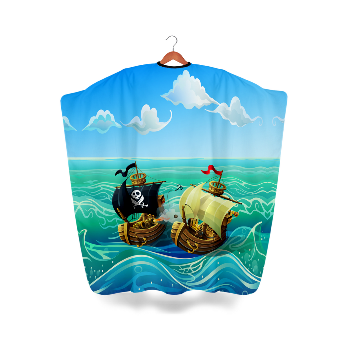 Barber Flow Battleship Kids Cape by Barber Flow - Sustainable Living