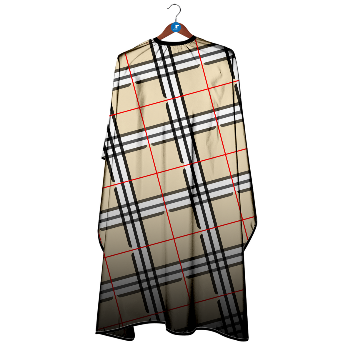 Barber Flow Plaid Cape by Barber Flow - Sustainable Living