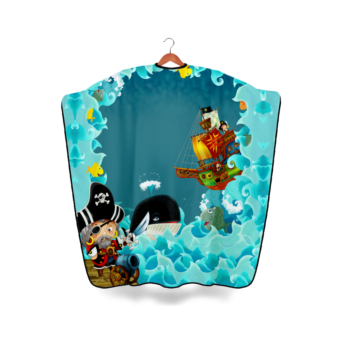 Barber Flow Sea Pirate Kids Cape by Barber Flow - Sustainable Living