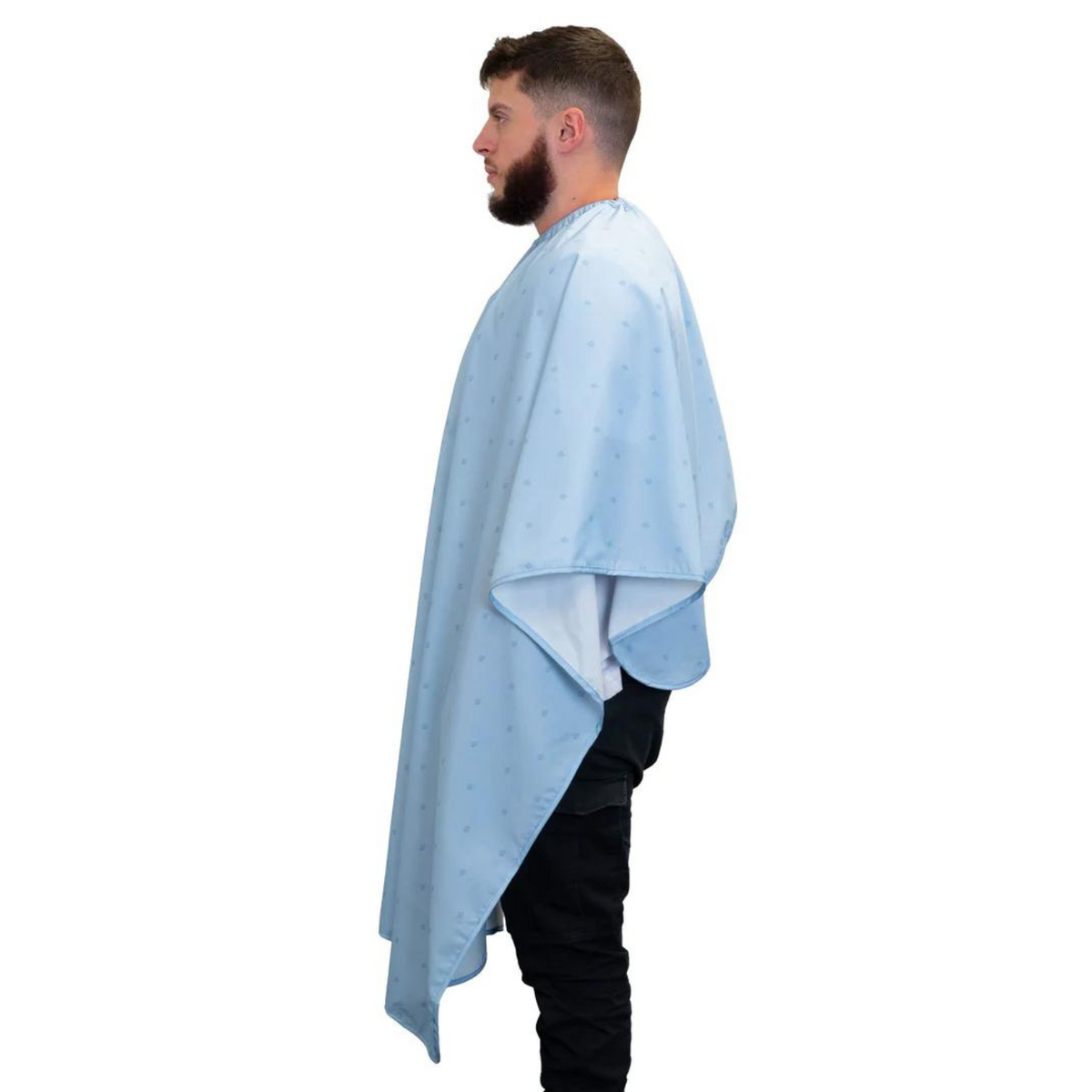 Barber Strong The Barber Shield Cape - Arctic Blue by Barber Strong - Sustainable Living (View 2)