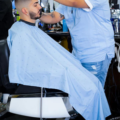 Barber Strong The Barber Shield Cape - Arctic Blue by Barber Strong - Sustainable Living (View 6)