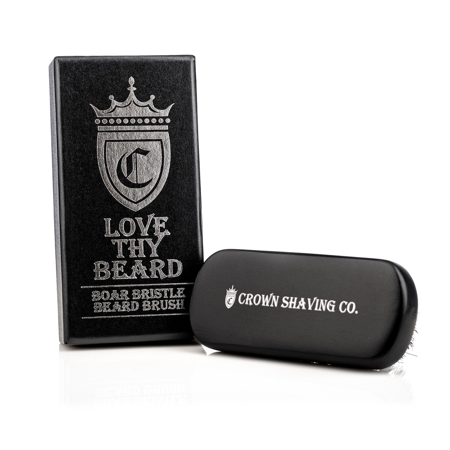 Crown Shaving Beard Brush - Image 2