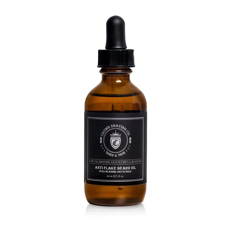 Crown Shaving Anti-Flake Beard Oil 60ml - Eco-friendly - Sama Homes