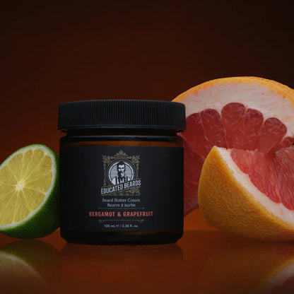 Educated Beards Bergamot Grapefruit Beard Butter Cream 100ml by Educated Beards - Sustainable Living (View 4)