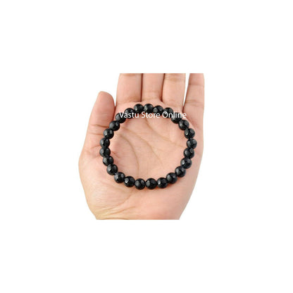 Black Onyx Round Crystal Bracelet by SAMAHealing - Crystal Bracelets (View 2)