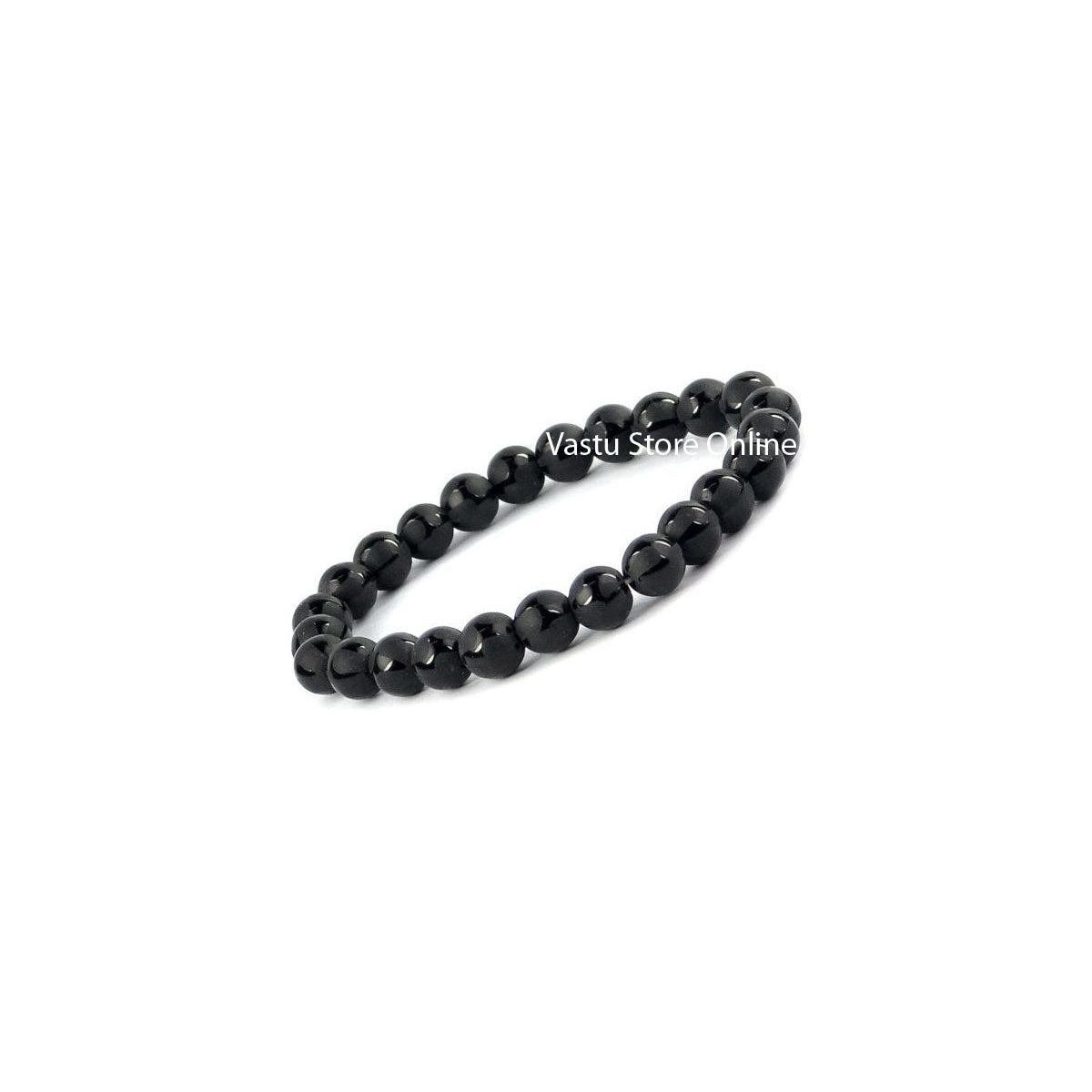Black Onyx Round Crystal Bracelet - Eco-friendly - Sama Homes