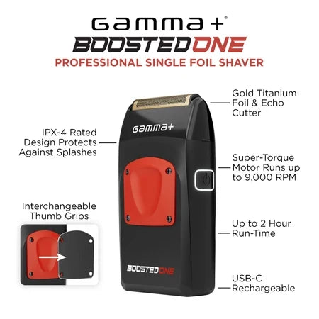 Gamma+ Boosted One Single Foil Shaver