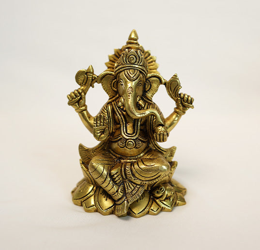 Brass Ganesha - Image 2