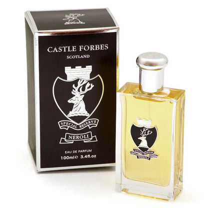 Luxury Eau de Parfum, Neroli, Natural Spray, 3.4 fl.oz / 100ml by Castle Forbes - Eau de Parfum