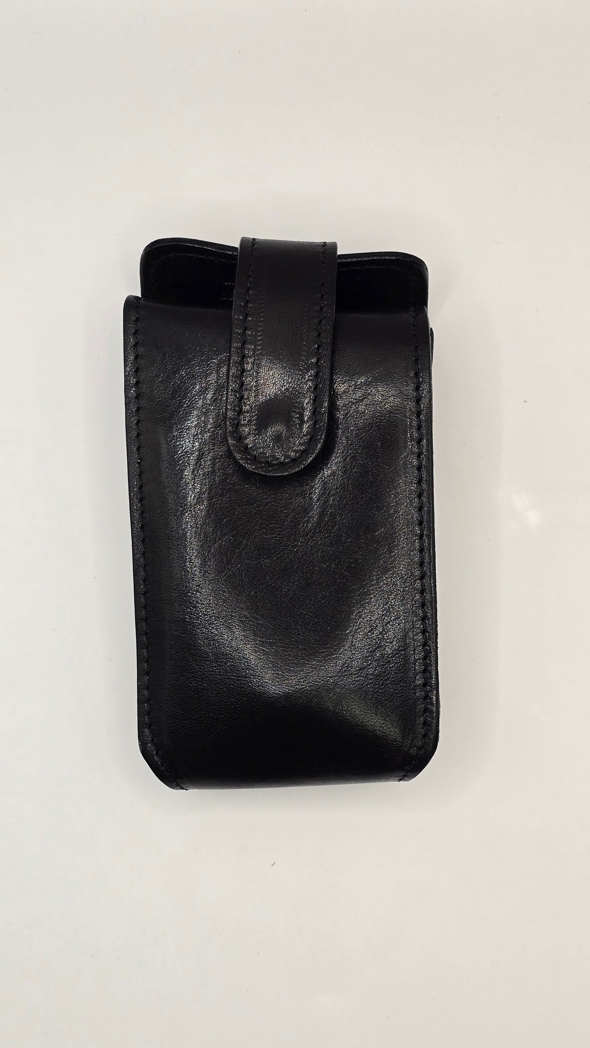 IL Ceppo Single Travel Leather Case Only - Black Colour - Eco-friendly - Sama Homes