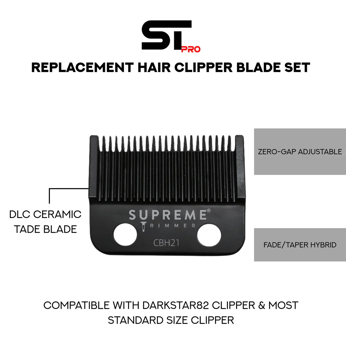 Supreme Hybrid Fade Blade for Darkstar 82