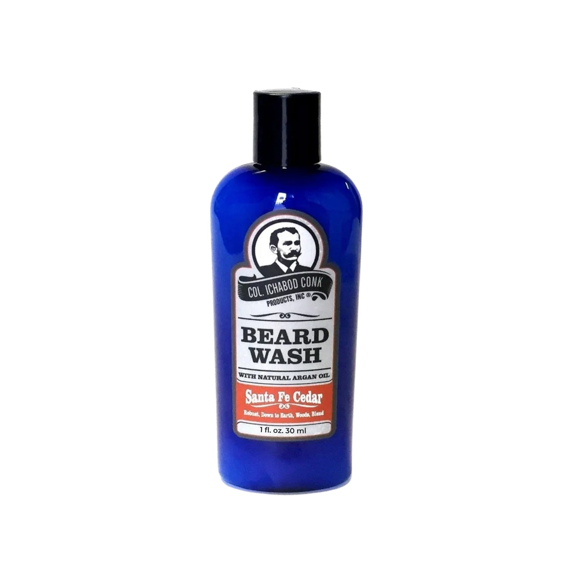 Santa Fe Cedar Beard Wash w/Argan Oil - (Travel Size) - 1 oz - Eco-friendly - Sama Homes