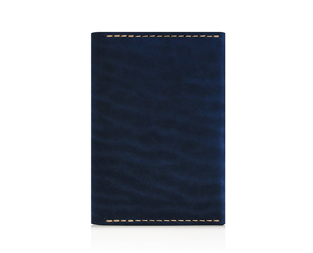 Ezra Arthur No. 5 Passport Case Navy - Eco-friendly - Sama Homes