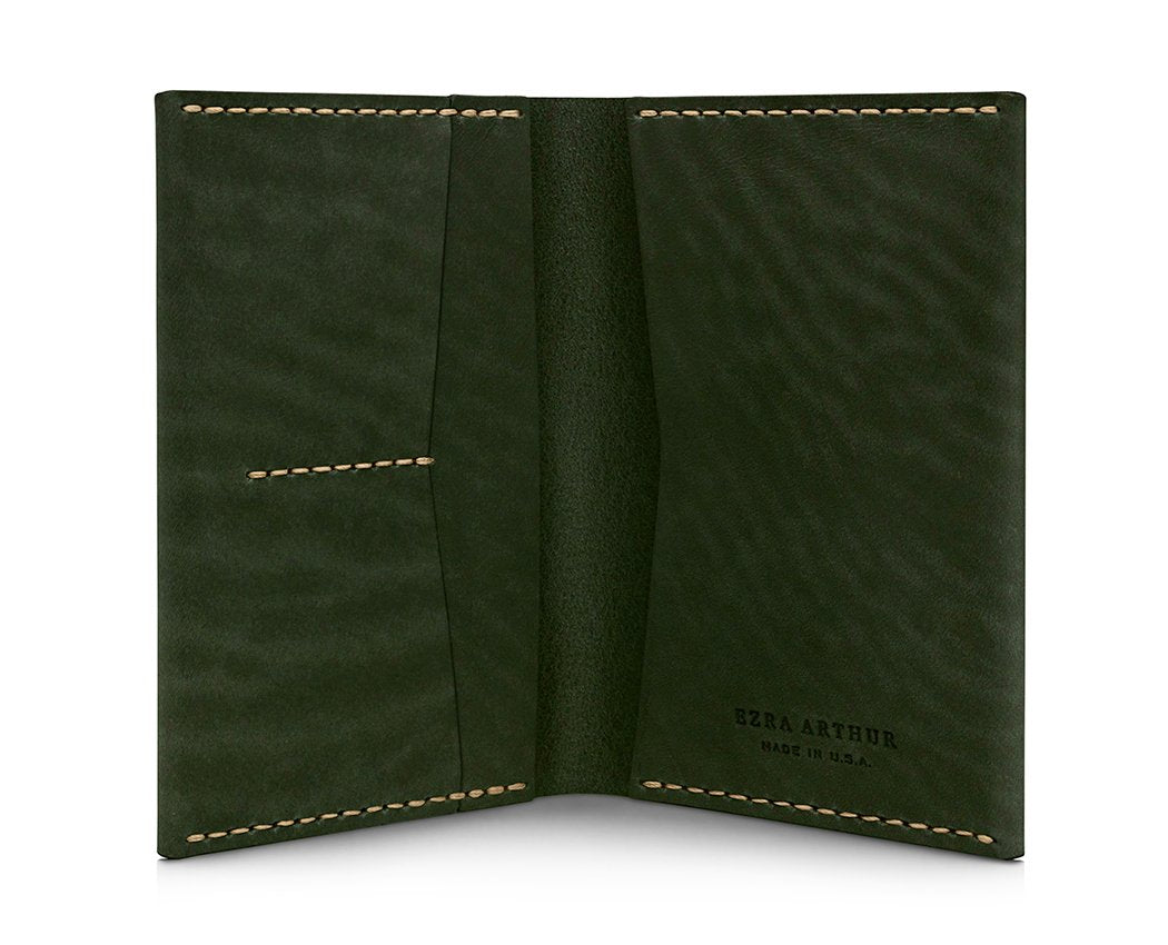 Ezra Arthur No. 5 Passport Case Green - Image 2