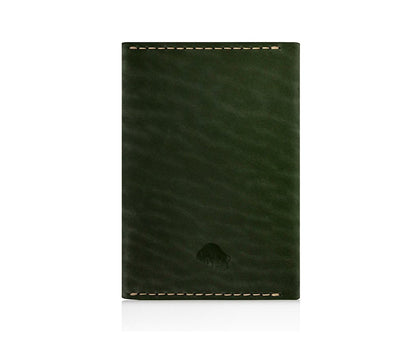 Ezra Arthur No. 5 Passport Case Green by Ezra Arthur - Wallets