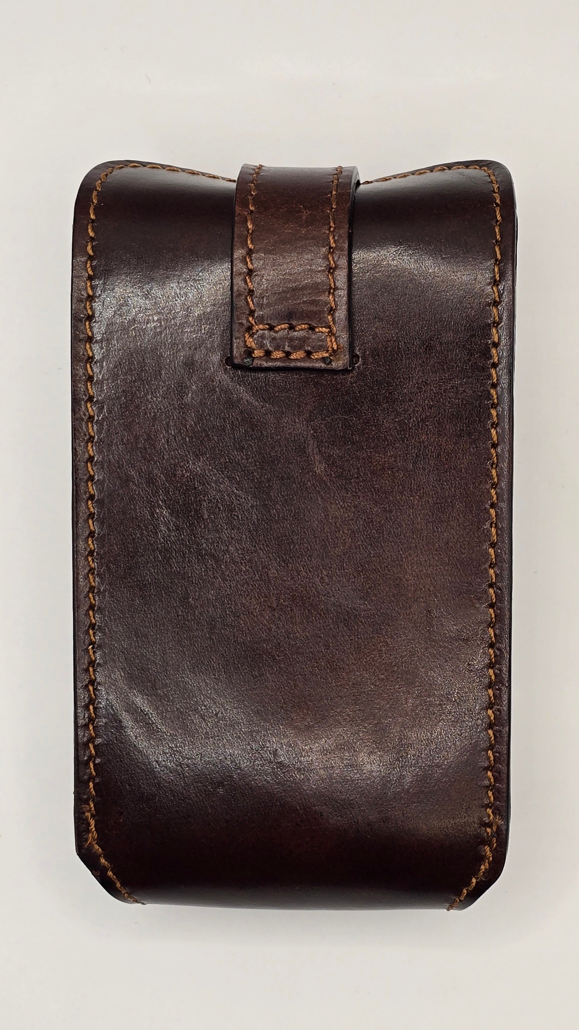 IL Ceppo Single Travel Leather Case Only - Brown Colour - Image 2