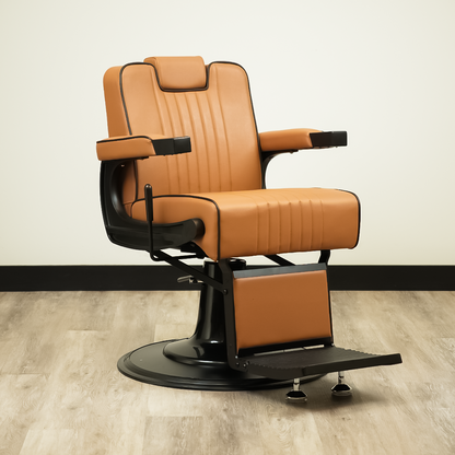 Cedrus Barber Chair - Camel by LEVANT BARBER EQUIPMENT - Furniture
