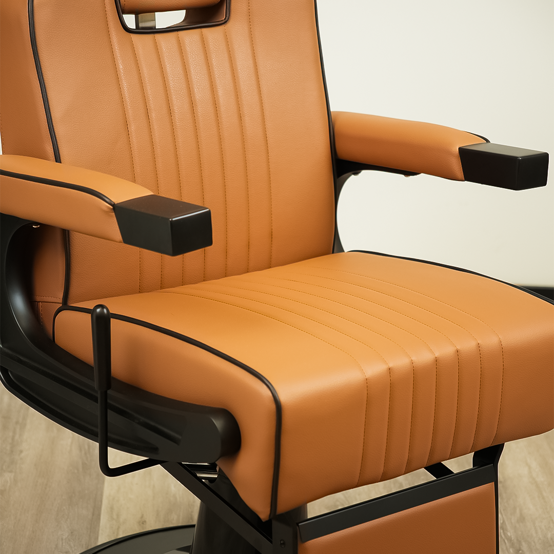 Cedrus Barber Chair - Camel by LEVANT BARBER EQUIPMENT - Furniture (View 19)