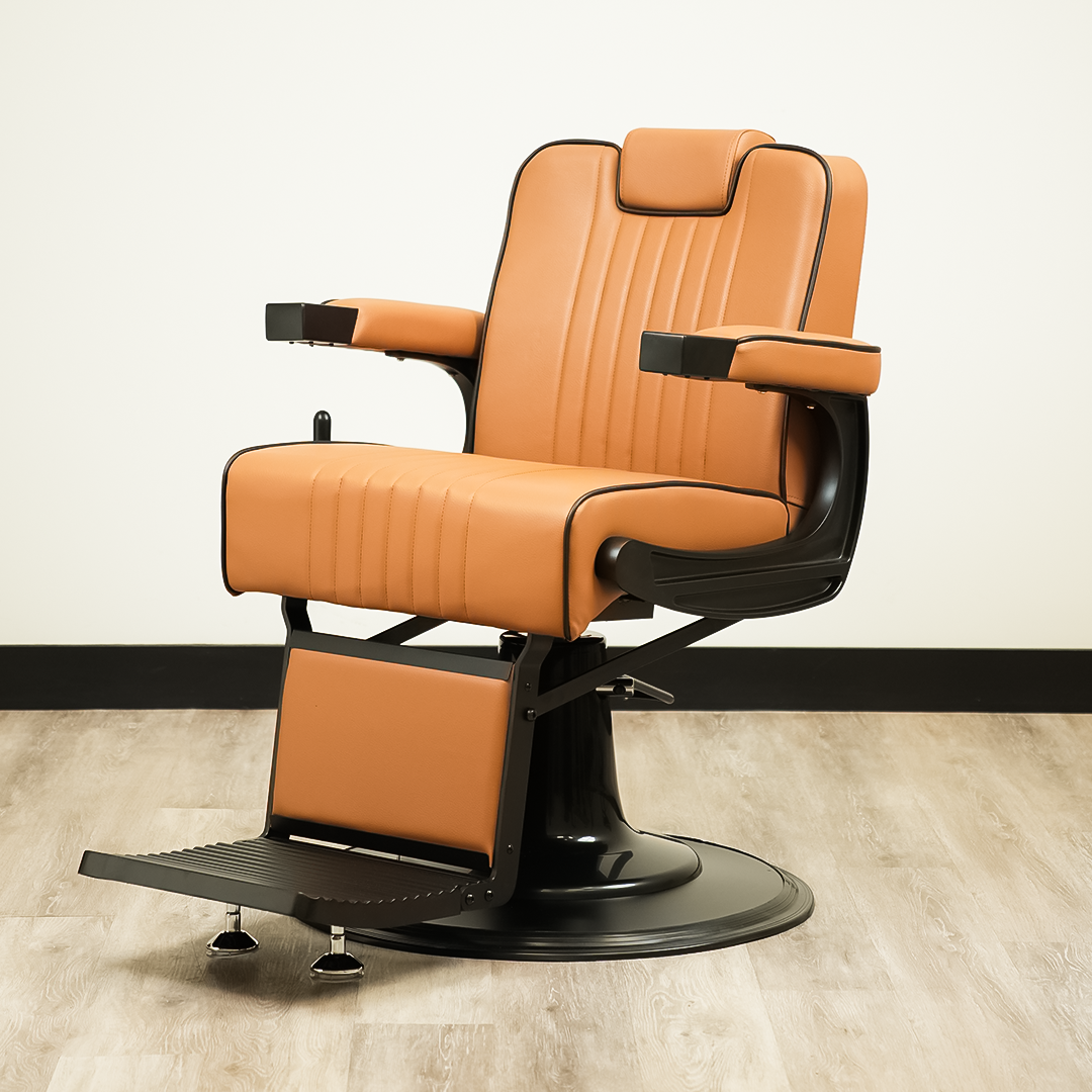 Cedrus Barber Chair - Camel by LEVANT BARBER EQUIPMENT - Furniture (View 2)