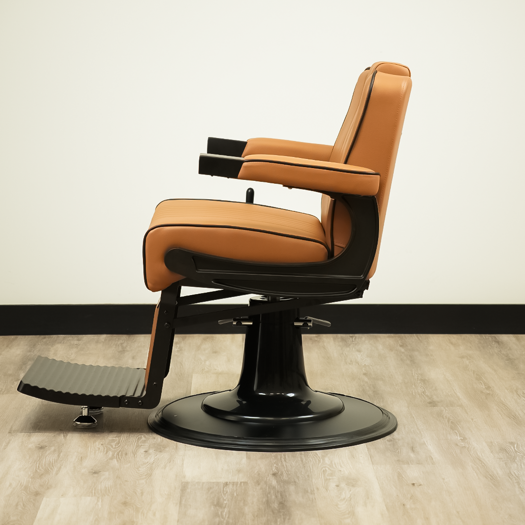 Cedrus Barber Chair - Camel by LEVANT BARBER EQUIPMENT - Furniture (View 8)