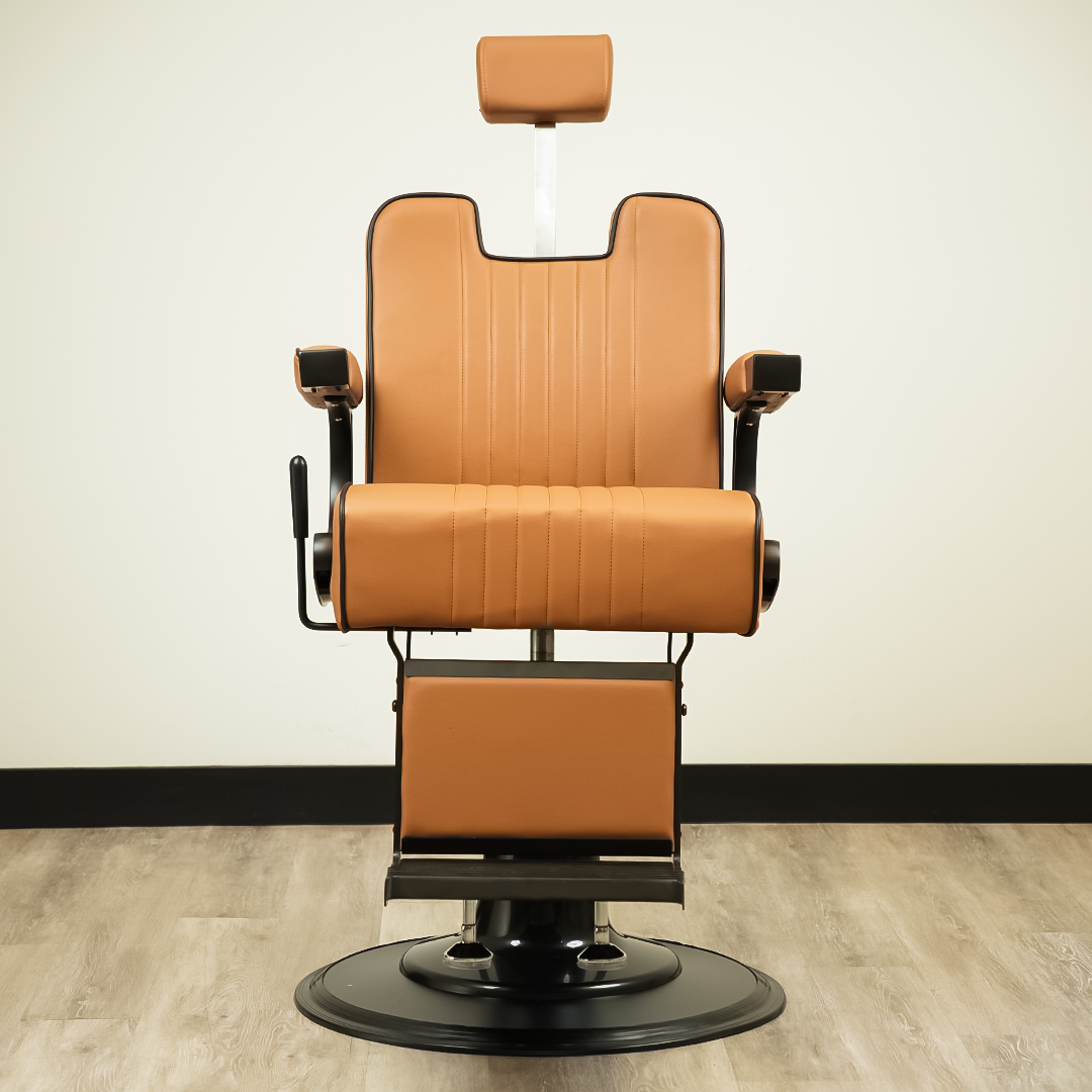Cedrus Barber Chair - Camel by LEVANT BARBER EQUIPMENT - Furniture (View 7)