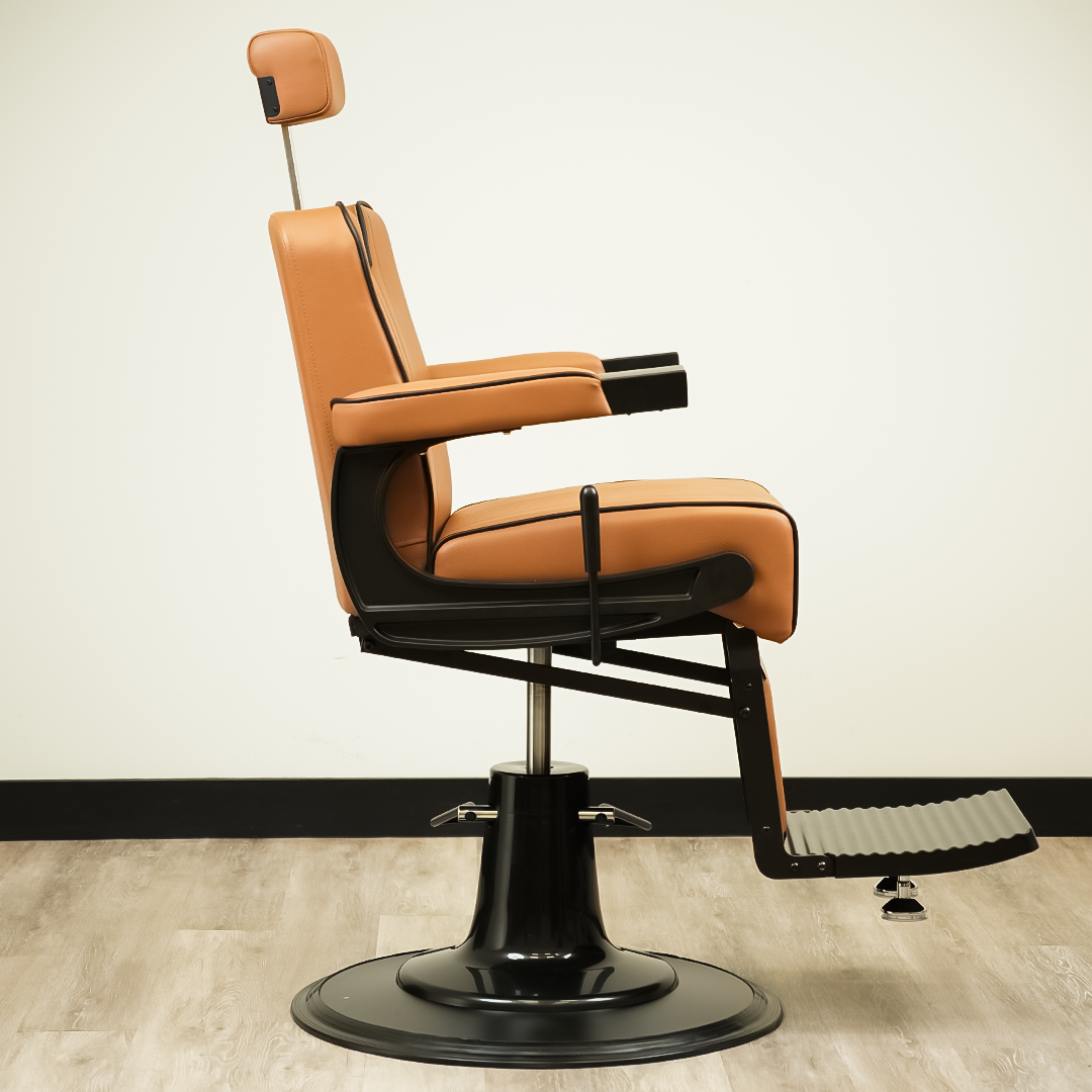Cedrus Barber Chair - Camel by LEVANT BARBER EQUIPMENT - Furniture (View 6)