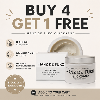 Hanz de Fuko Quicksand - High Hold Dry Matte Texture, 2oz by hanz de fuko - Sustainable Living