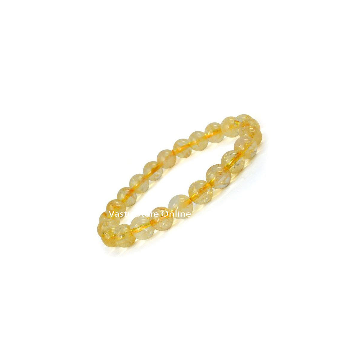 Citrine Round Crystal Bracelet - Eco-friendly - Sama Homes