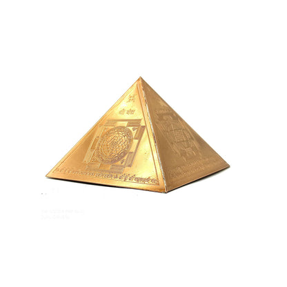 Copper Vastu Dosh Nivaran Pyramid Yantra for Home, Office Temple to keep in North-East Health, Wealth & Prosperity by SAMAHealing - Remedies for North East