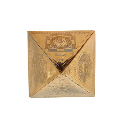 Copper Vastu Dosh Nivaran Pyramid Yantra for Home, Office Temple to keep in North-East Health, Wealth & Prosperity by SAMAHealing - Remedies for North East (View 2)