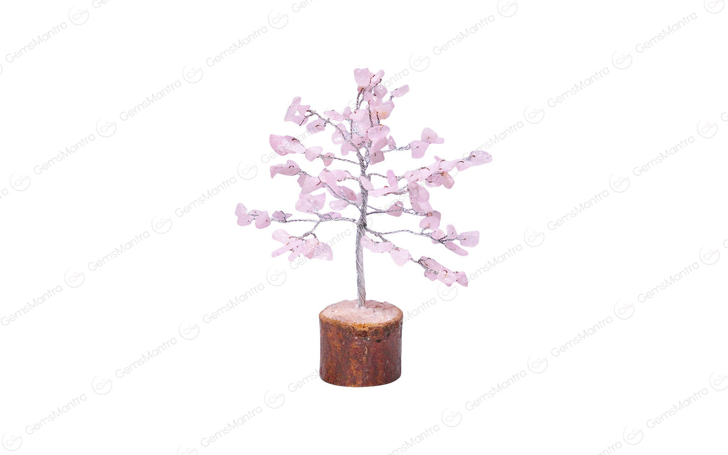 Small Rose-quartz Crystal Tree