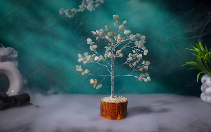 Small Green aventurine Crystal Tree by SAMAHealing - Sustainable Living