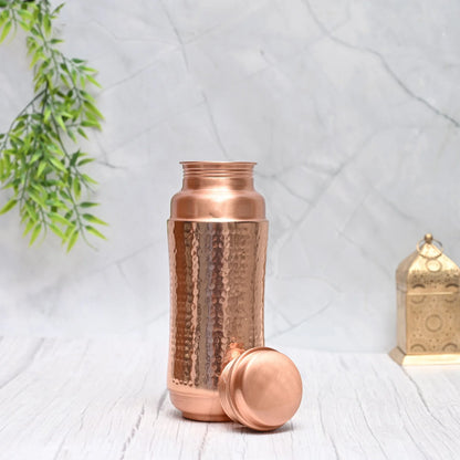 Pure Copper Water Bottle 1300ML | Jumbo Ayurvedic Vessel | Sama Homes by SAMA Homes - Copper Bottle (View 2)