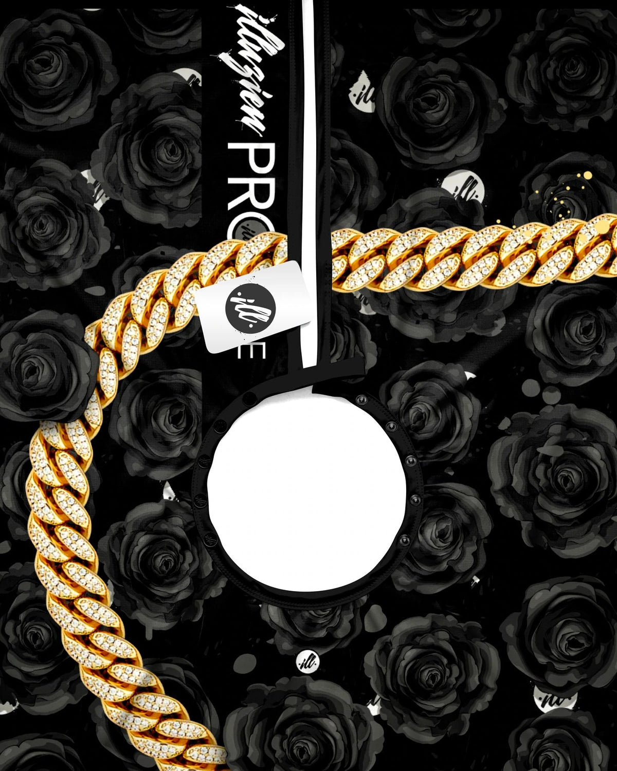 illuzien Dead Roses (GOLD) PRO Cape by illuzien - Sustainable Living (View 3)