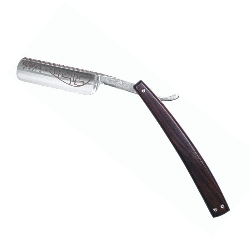 Dovo Straight Razor, "Master's" 6/8", Carbon Steel, Full Hollow Grind, African Blackwood Handle - Eco-friendly - Sama Homes