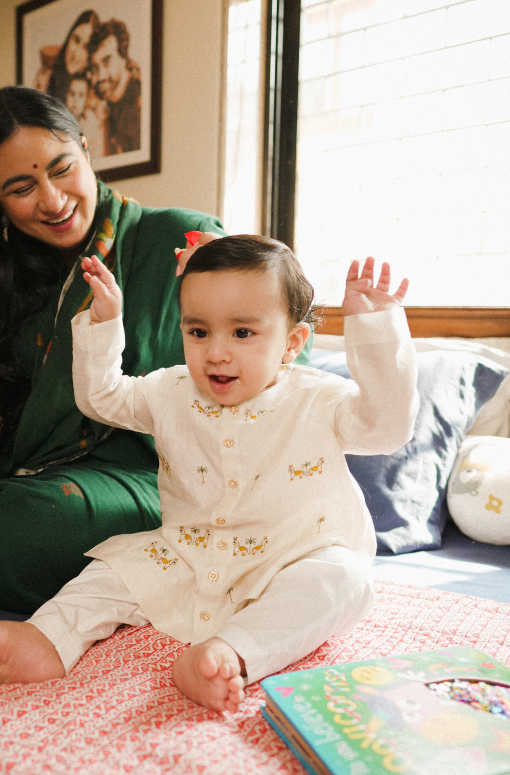 Prancing Prince Kurta Set - Eco-friendly - Sama Homes