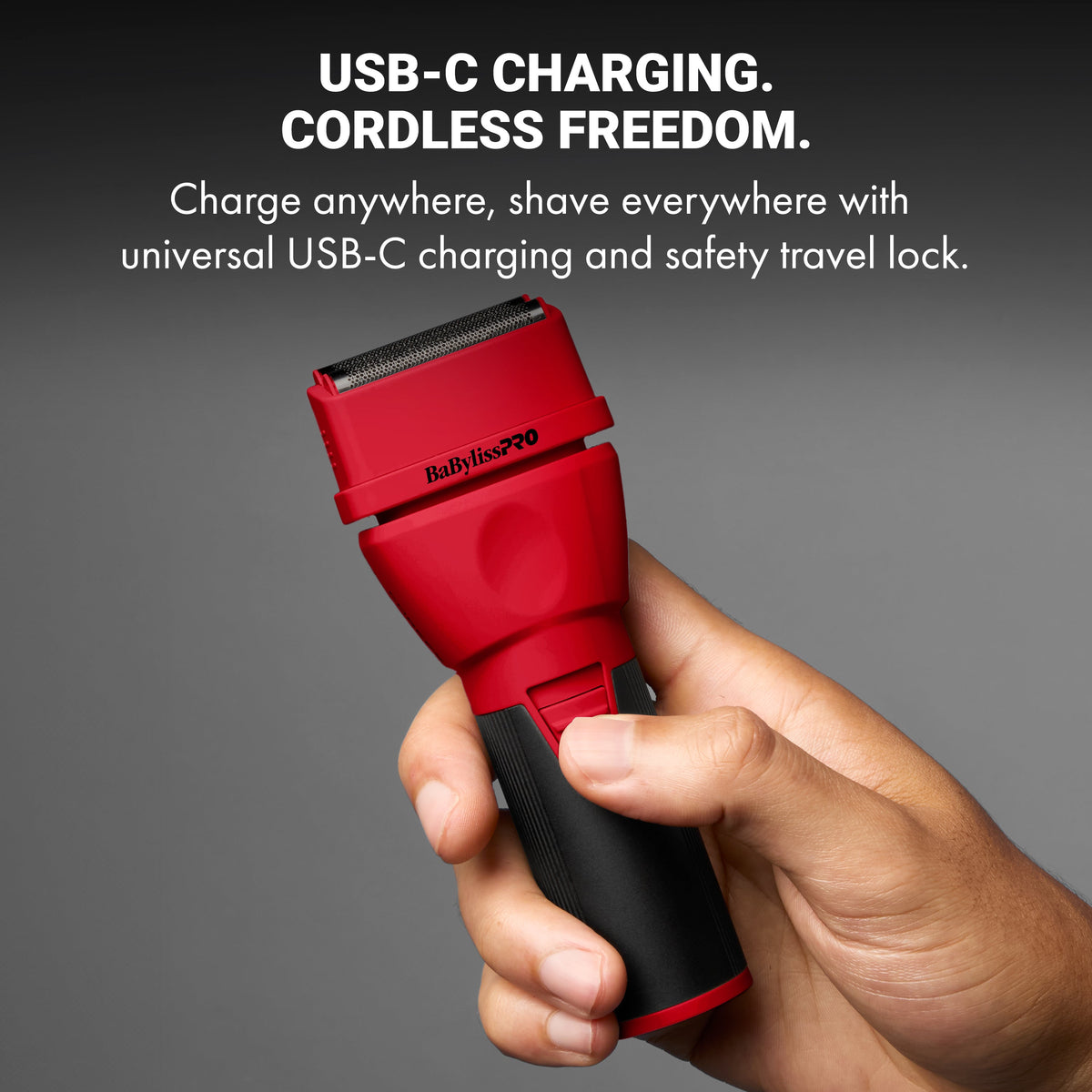 BabylissPro COREFX Double Foil Shaver Red by BabylissPro - Sustainable Living (View 6)