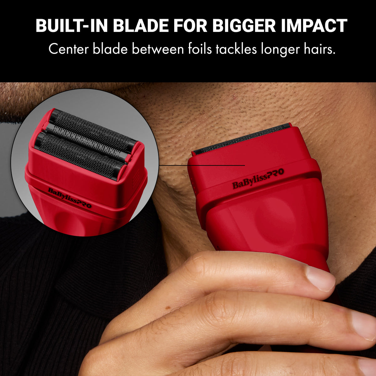 BabylissPro COREFX Double Foil Shaver Red by BabylissPro - Sustainable Living (View 5)