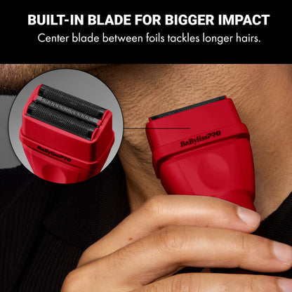 BabylissPro COREFX Double Foil Shaver Red by BabylissPro - Sustainable Living (View 5)