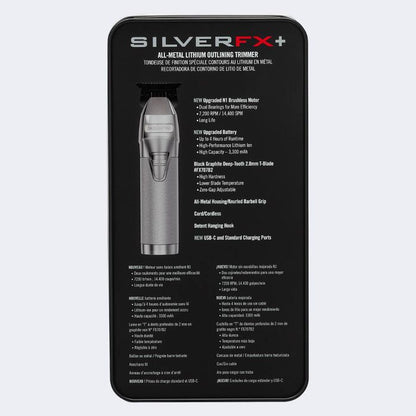 BabylissPro SilverFX+ Skeleton Metal Trimmer by BabylissPro - Sustainable Living (View 7)