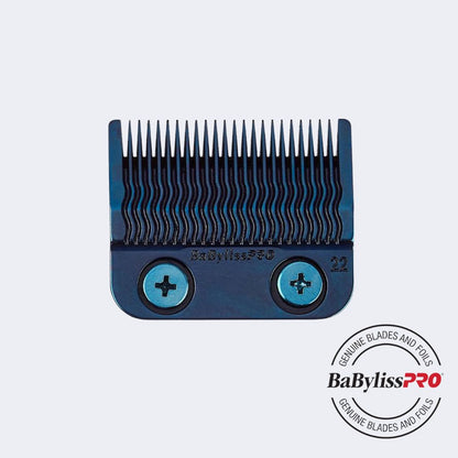 BabylissPro Blue Titanium Metal - Injection Molded (MIM) Precision Fade Blade (22 Teeth) by BabylissPro - Sustainable Living (View 6)