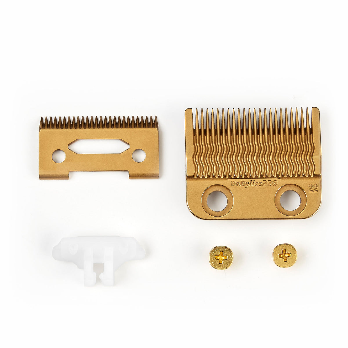 BabylissPro Gold Titanium Metal - Injection Molded (MIM) Precision Fade Blade (22 Teeth) by BabylissPro - Sustainable Living (View 3)