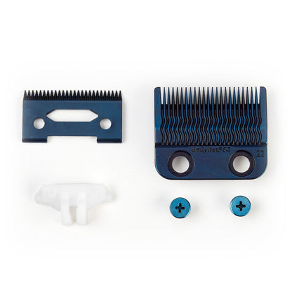 BabylissPro Blue Titanium Metal - Injection Molded (MIM) Precision Fade Blade (22 Teeth) by BabylissPro - Sustainable Living (View 4)